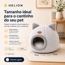 Helion Cama Iglu Pet — Refúgio Aconchegante para Gatos e Cães Pequenos