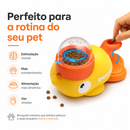 Patinho Interativo Helion – Brinquedo com Dispenser de Petiscos