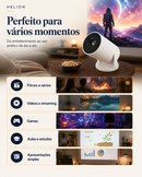 Helion Mini Cinema — Projetor Portátil HD com Wi-Fi