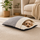 Helion Cama Canguru Pet — Caminha Aconchegante com Saquinho de Dormir