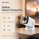 Helion Smart Cinema Pro — Projetor 4k com Wi-Fi 6 para Cinema em Casa