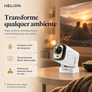 Helion Smart Cinema Pro — Projetor 4k com Wi-Fi 6 para Cinema em Casa