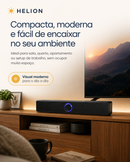 Soundbar Helion Cinema Sound — Caixa de Som Wireless para TV e Casa