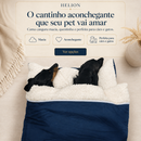 Cama Canguru Pet Helion | Caminha com Cobertinha para Cães e Gatos